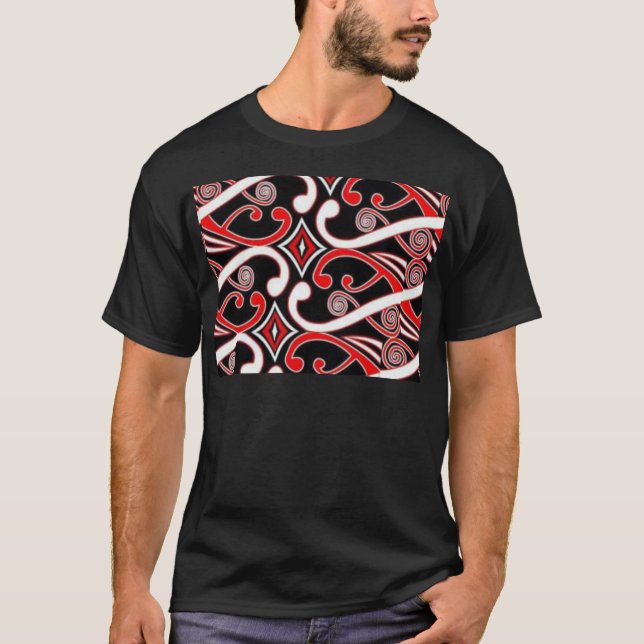 T-shirt design maori (Frente)