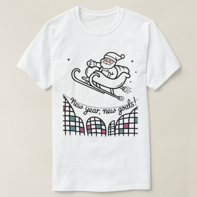 T-Shirt Design: New Year Holidays 2026 (Frente do Design)