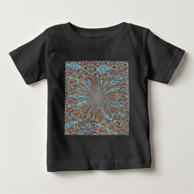T-shirt Design óptico Pop de arte urbana africana Edgy (Frente)
