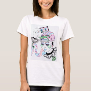 T-shirt Design original de "jogador da arte gaveta na