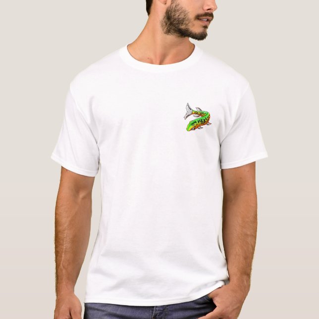 T-shirt Design querido Muskie branco do poster w/Front (Frente)