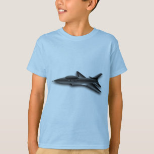 T-shirt Design supersónico do Jato-Lutador da força aér