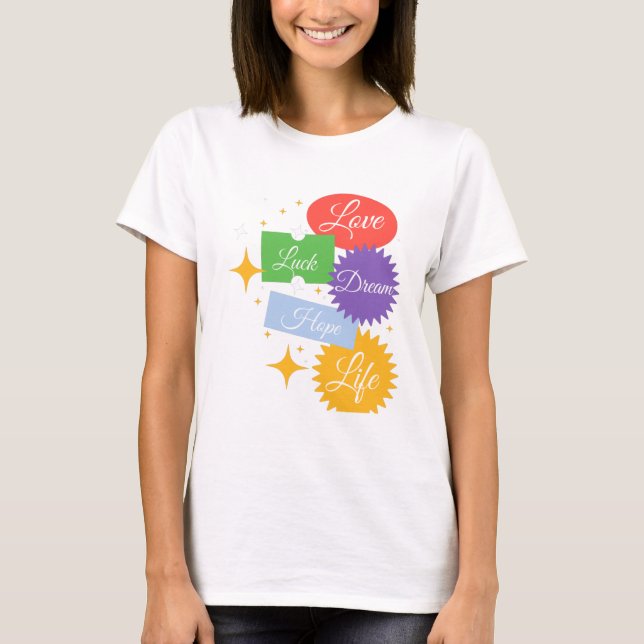 T-Shirt design único (Frente)