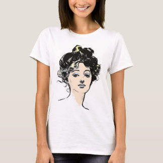 T-shirt Designs da Cabeça de Gibson Girl