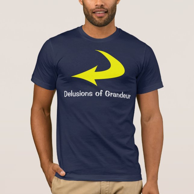 T-shirt Desilusão de grandiosidade (Frente)