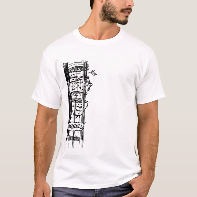 T-shirt Desligue a torção (Frente)