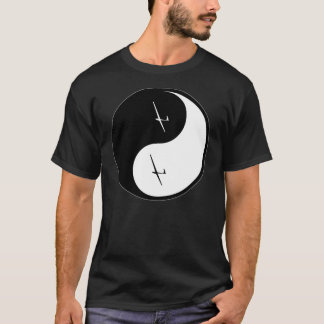 T-shirt Deslizamento de Yin Yang