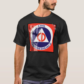 T-shirt DESOBEDIÊNCIA CIVIL - obscuridade