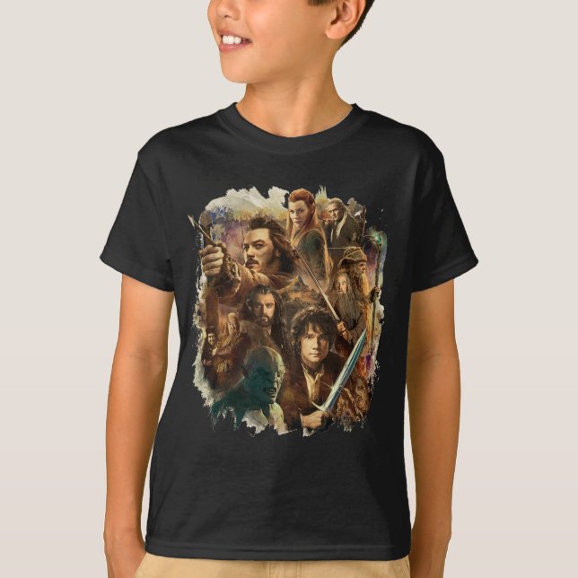 T-SHIRT DESOLAMENTO DE CARACTERES SMAUG™ (Frente)