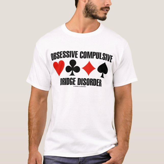 T-shirt Desordem obsessionante da ponte (OCBD) (Frente)