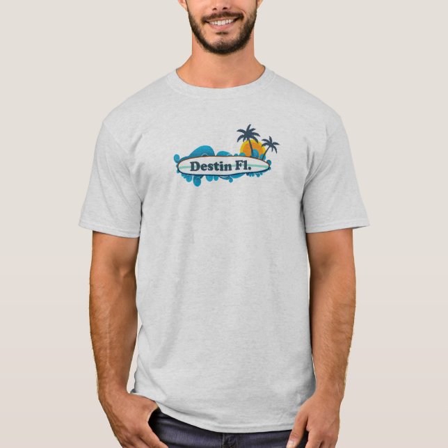 T-shirt Destin Florida. (Frente)