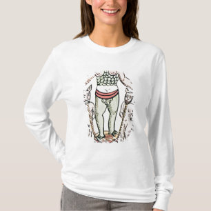 T-shirt Destino, cartão de tarot, francês