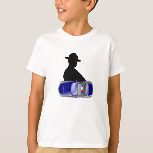 T-shirt Destino da arte de Digitas do carro do design do
