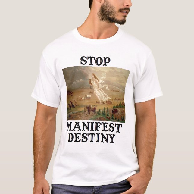 T-shirt Destino manifesto (Frente)