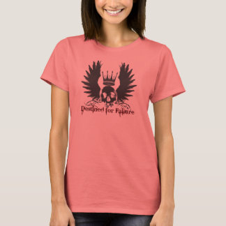 T-shirt Destino Para Crânio De Falha