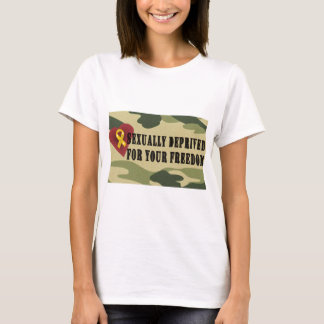 T-shirt Destituído sexual para sua liberdade