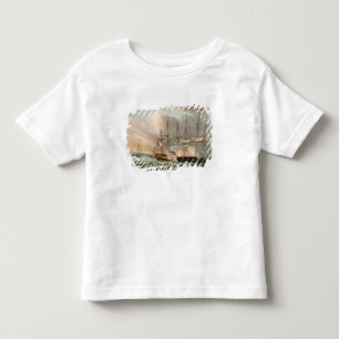 T-shirt Destruição da frota francesa em estradas Basque,