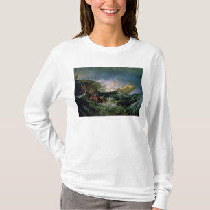 T-shirt Destruição de Joseph Mallord William Turner   de