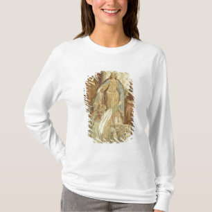 T-shirt Detalhe de Der Saengerkreis, castelo de Wartburg