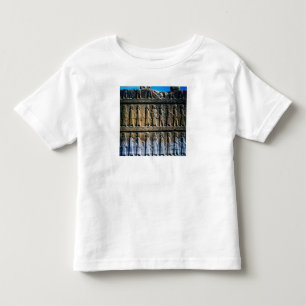 T-shirt Detalhe do friso do alivio na escadaria