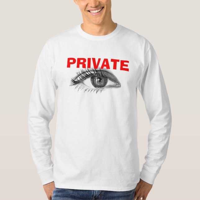 T-shirt Detective privado (Frente)