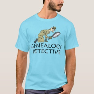 T-shirt Detetive privado da árvore genealógica