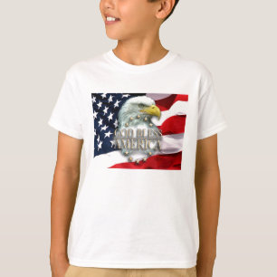 T-shirt Deus abençoe América