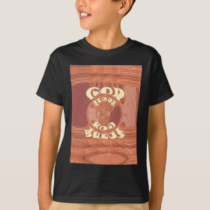T-shirt Deus Abençoe Você Projeto de Texto Inspirador.