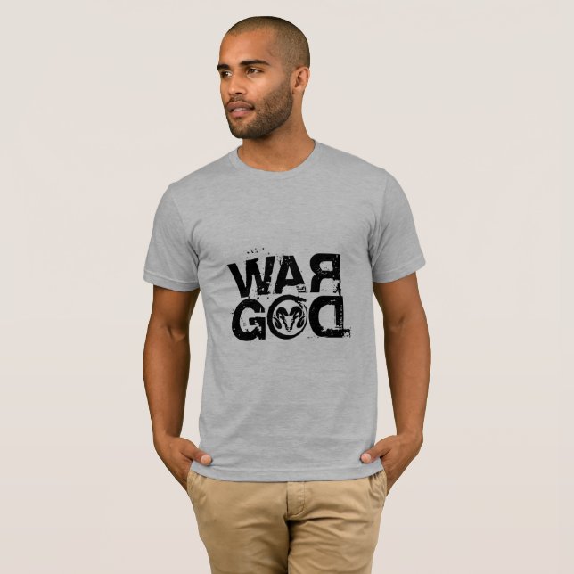 T-shirt Deus de guerra (Frente Completa)