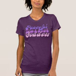 T-shirt Deusa calma do guerreiro