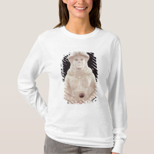 T-shirt Deusa da fertilidade, de Mari, Euphrates médio