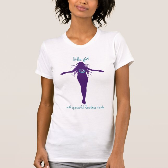 T-shirt Deusa interna da menina (Frente)