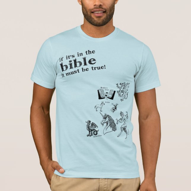 T-shirt Deve ser verdadeiro (Frente)