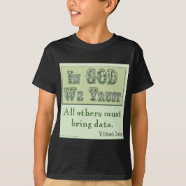 T-shirt Deve Trazer Dados