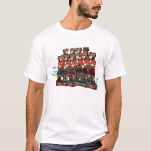 T-shirt Dez meninos indianos pequenos