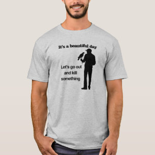 T-shirt Dia bonito para a falcoaria