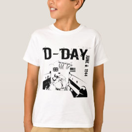 T-shirt DIA-D 6 de junho de 1944