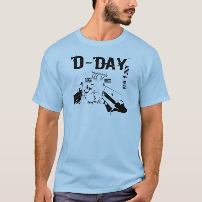 T-shirt DIA-D 6 de junho de 1944 (Frente)