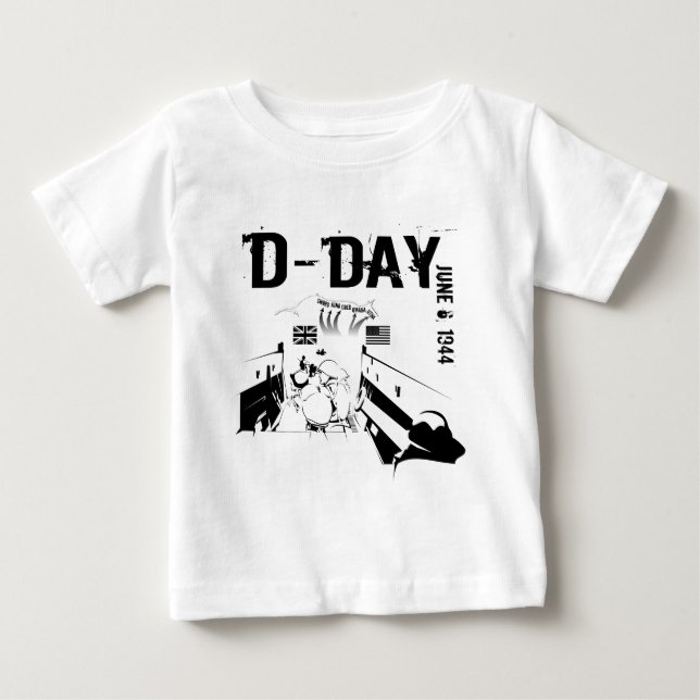 T-shirt DIA-D 6 de junho de 1944 (Frente)