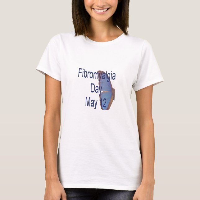 T-SHIRT DIA DA FIBROMYALGIA (Frente)
