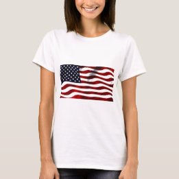 T-shirt Dia da Independência Patriótica da Bandeira Americ