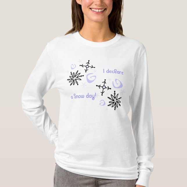 T-SHIRT DIA DA NEVE (Frente)