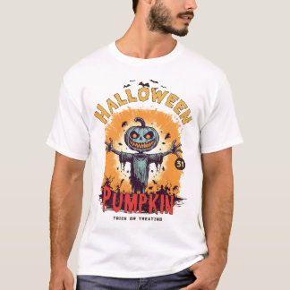 T-Shirt Dia de as Bruxas engraçado Pumpkin