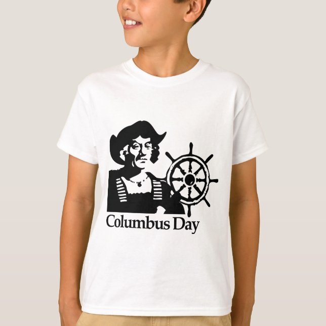T-shirt Dia de Colombo (Frente)