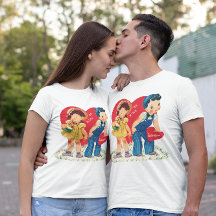 Dia de os namorados, Corações de Menino e Rapariga