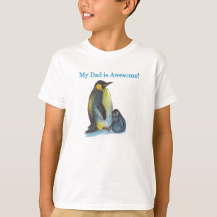 T-Shirt dia de os pais, Branco