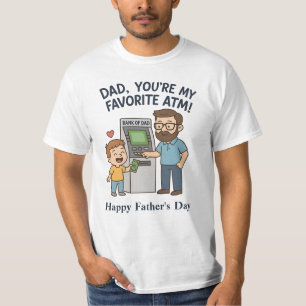 T-Shirt Dia de os pais engraçado