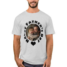 T-Shirt Dia de os pais Personalizado com Fotografi