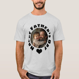 T-Shirt Dia de os pais Personalizado com Fotografi