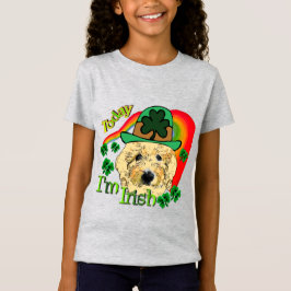 T-shirt Dia de São Patrício de Goldendoodle